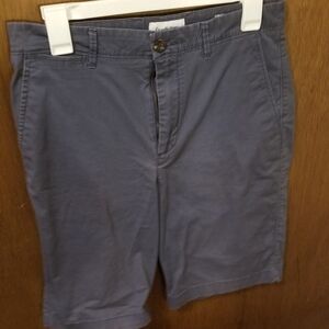 Dockers Blue Flat Front Shorts